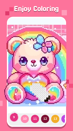 Pixel Coloring-Color by number