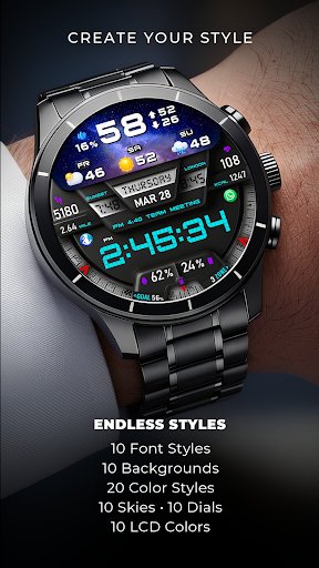 PER27 Digital Watch Face