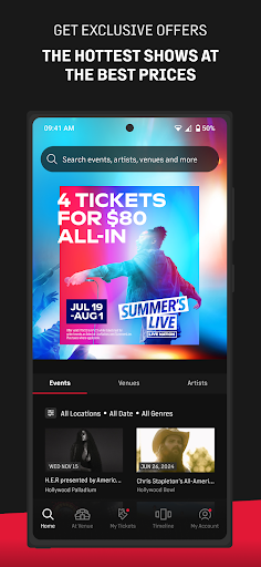 Live Nation At The Concert
