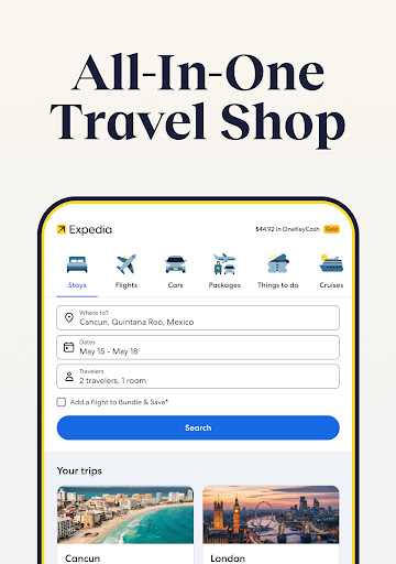 Expedia: Hotels, Flights, Cars
