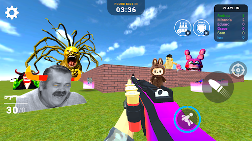 Nextbots In Backrooms: Shooter