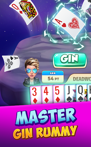 Gin Rummy Stars - Card Game