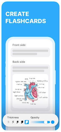 Noji – Flashcards study app