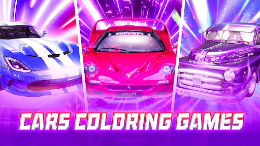 Car coloring games - Color car