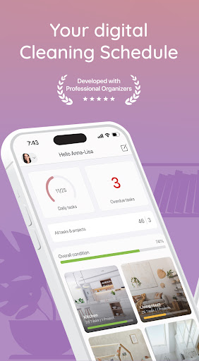 BeTidy: Home Cleaning Schedule