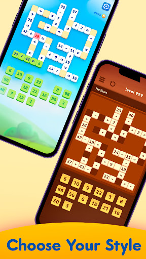 Math Crossword — Number puzzle