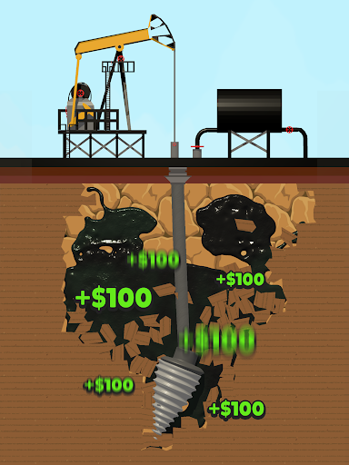 Drill & Collect: idle mine dig