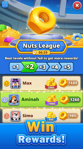 Nuts Factory: Sort Puzzle