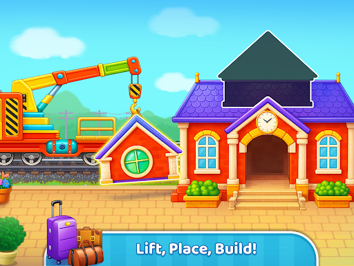 Train Station Game for Kids