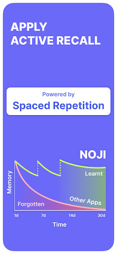 Noji – Flashcards study app