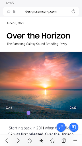 Samsung Internet Browser