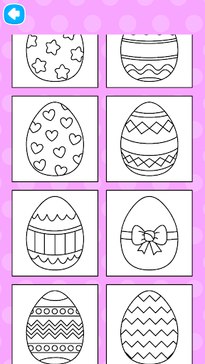 Easter Egg Coloring Pages