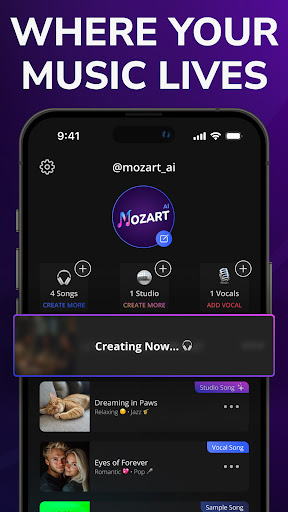 AI Song Generator - Mozart AI