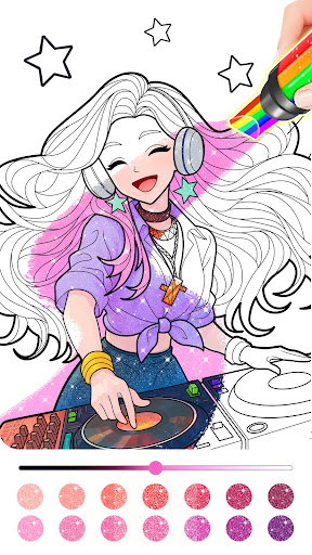 Princess Game Fantasy Coloring