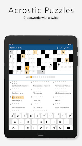 Acrostic Crossword Puzzles