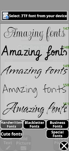 xCanvas — Tattoo Font Designer