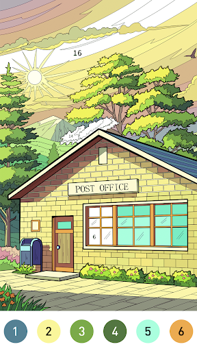 Nostalgia Color by number game