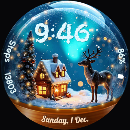 ReS56 - Christmas Snow Globe