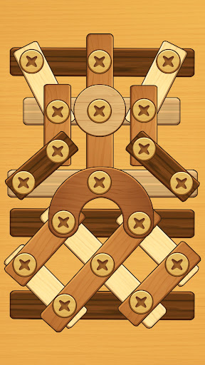 Screw Puzzle: Wood Nut & Bolt™