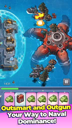 Sea Clash: Idle Naval Battle