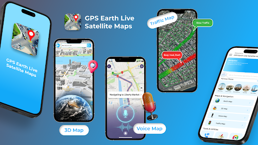 GPS Earth Satellite View Maps