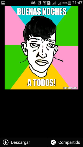 Buenos días tardes y noches