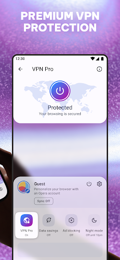 Opera: Private Web Browser