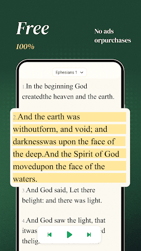 KJV Bible: Audio+Verse