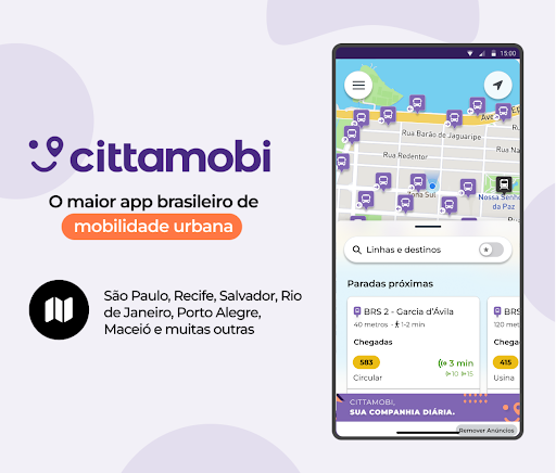 Cittamobi: Ônibus e Trilhos