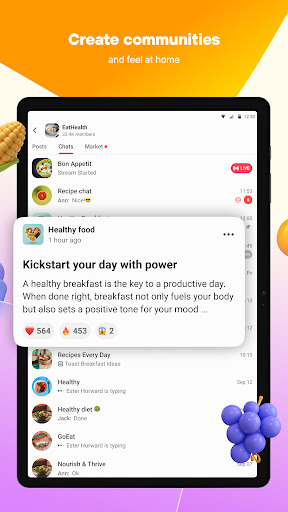 Online chat, calls - Gem Space