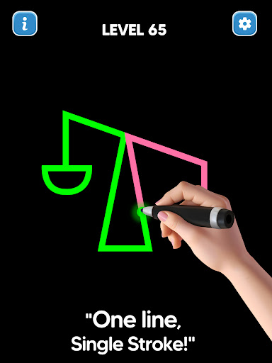 Line Drawing: No Lift Puzzle