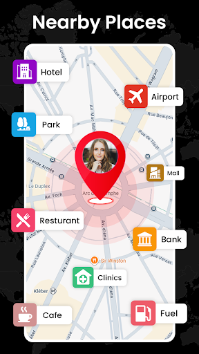 GPS Navigation: Live Maps View