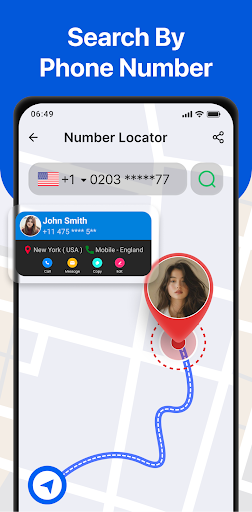 Mobile Number Locator App