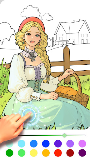 Princess Game Fantasy Coloring