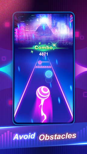 Rolling Music Ball: EDM Rush