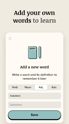 Vocabulary - Learn words daily