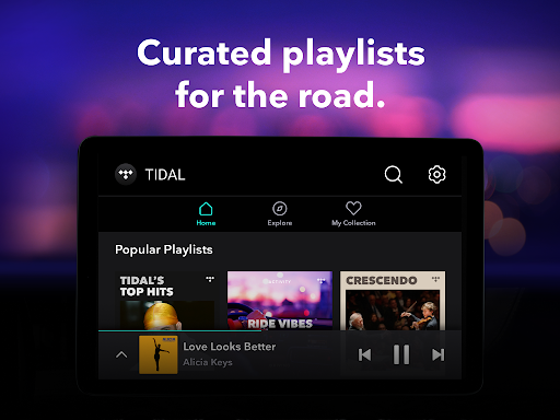 TIDAL Music: HiFi sound