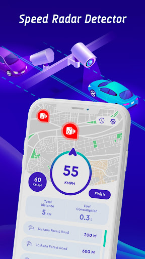 Offline Maps, GPS, Speedometer