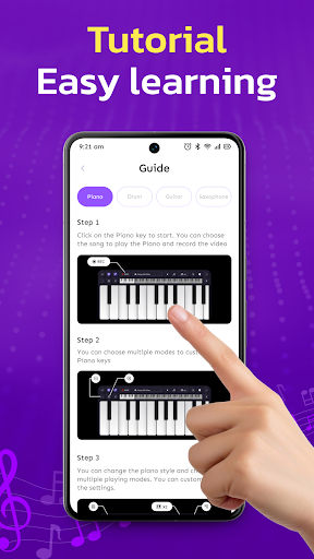AI Piano Magic Keyboard