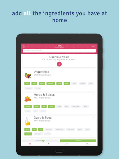 SuperCook - Recipe Generator