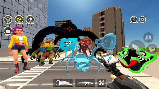 Nextbots In Playground mod