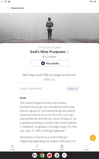 Our Daily Bread