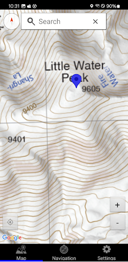 Wasatch Backcountry Skiing Map
