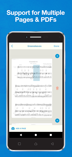 Sheet Music Scanner & Reader