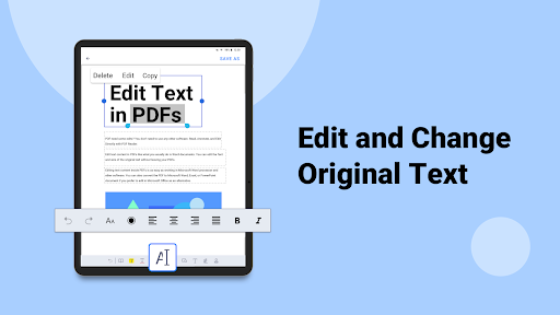PDF Reader(KDAN PDF): Edit PDF