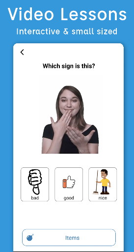 Sign Language ASL Pocket Sign