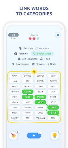 Associations Word Connections