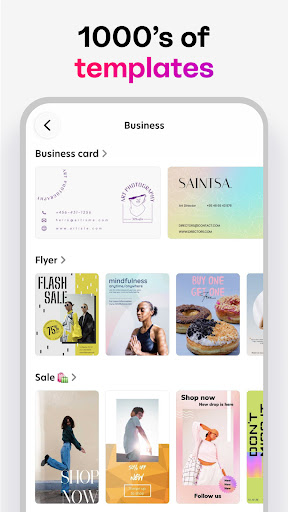 Bazaart AI Photo Editor Design