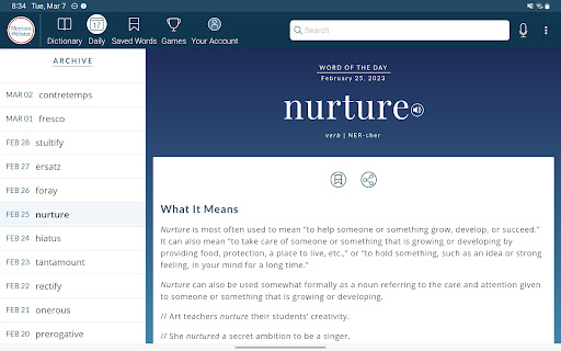 Dictionary - Merriam-Webster