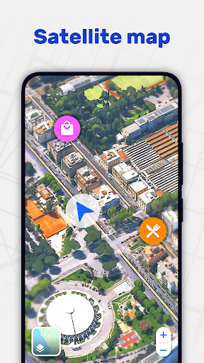 GPS Navigation Route Finder